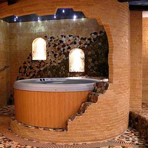 ремонт ванной в банях, саунах
